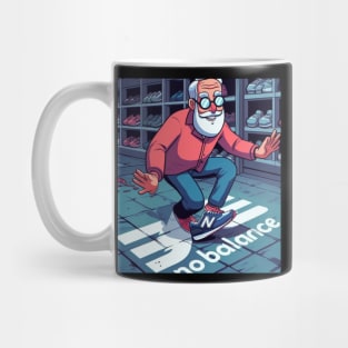 No balance retro Mug